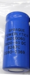 New Sprague Powerlytic 36D10060 3600UF 40VDC Computer Type Can Capacitor CC