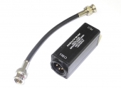 Neutrik NADITBNC-M Digital AES BNC To Male XLR Balun Transformer With Cable. NM