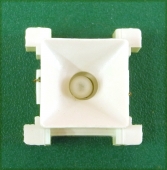 New Switch Cap Assembly w/5 Volt Lamp, 16 x 16 mm, For Otari Tape Recorders. OT