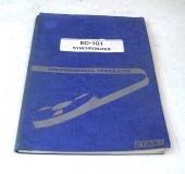 Otari EC-101 Synchronizer Instruction Manual. MM
