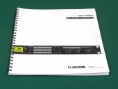 T.C. Electronic FireworX Studio Effects Processor User's Manual. MM