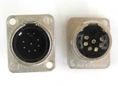 1 Neutrik NC7MD-1 7-Pin Male XLR Panel Mount Connector. CL