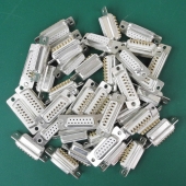 Lot Of 40 New Gold Plated 15-Pin Female Solder Type Connectors. CH