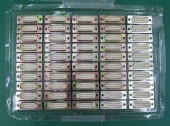 Lot Of 50 New Gold Plated 15-Pin Male D DB Solder Type Connectors. CH