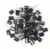 Qty 50 NOS Panasonic 1000UF 10VDC 105C HFQ Radial Electrolytic Capacitors. CE