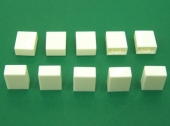 TEN Exact Replacement White Switch Caps For Eventide H949, Other Models. ZM