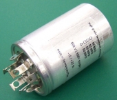 New Premium German 50/50/50/50 UF 500 / 550 VDC Can Capacitor. CD