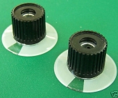 Two New Exact Replacement Outer Concentric Knobs for UREI LA4 LA-4. UC
