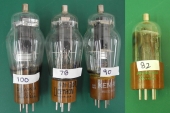 FOUR Sylvania Cetron, Ken-Rad 807 / VT-100 / 5933 Tubes, All Test Strong. TM