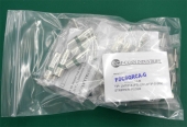 25 F-Conn FSC6QRCA-G RG6 Universal Nickel Plated RCA Connectors Green ID Ring. CP