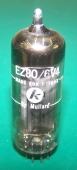 Vintage Mullard EZ80/6V4 Rectifier Tube. Satisfaction Guaranteed. Lot B7 TM