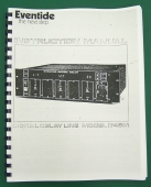 Eventide 1745M Instruction Manual, Complete, w/Service Info, Schematics, etc. MN