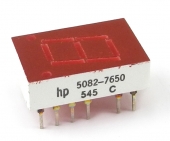 New HP 5082-7650 Red 7-Segment Numeric Display w/Decimal Point. DI