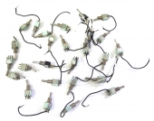 25 Used 1-Pole On-Off-On Sub-Miniature Toggle Switches, Alco TT-13 Etc. MS