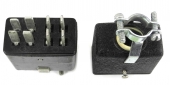 Used 8-Pin Male Cord Mount In Line Jones Beau Cinch Connector. CJ