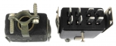 Used 8-Pin Male Cord Mount In Line Jones Beau Cinch Connector With Latches. CJ