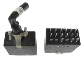 Used 18-Pin Male Cord Mount In Line Jones Beau Cinch Connector. CJ