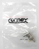1 New Conex 112127 Male 75 Ohm 4 GHz. BNC Plugs Connector. CB