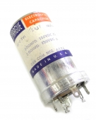 NOS Sprague TVL2447 200/200 UF 150VDC Can Capacitor. CC