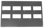 Sony MXP-3000 Channel 9-16 Plexiglas Meter Overlay used