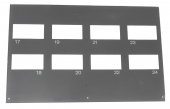 Sony MXP-3000 Channel 17-24 Plexiglas Meter Overlay used