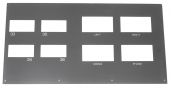 Sony MXP-3000 Channel 33-36 Plexiglas Meter Overlay used
