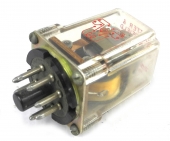 Potter & Brumfield KCP11 Sensitive Relay 2500 Ohm Plate Circuit Coil, DPDT Contacts. RL