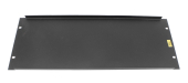 Middle Atlantic EB4 4 Rack Unit Black Powder Coat Steel Rack Panel, Folded Top & Bottom. UP