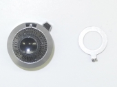 Spectrol Vishay Model 16 22mm Vernier 15-Turn Knob Dial For 1/4" Controls. KM