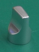 "NOS Silver Wedge Knob For Focusrite Products, 14mm Diameter Round Skirt, 1/8"" Shaft. KM"