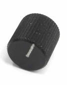 NOS Unused Black Machined Aluminum Knob For Trident Series 80 Consoles. KM