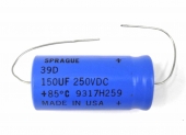 NOS Sprague Atom TVA 1423 200UF 150VDC Axial Electrolytic Capacitor. CV