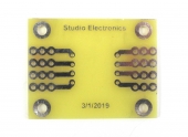 New Mounting / Breakout PCB For Cinemag / Jensen 8-Pin Input Transformers. C14