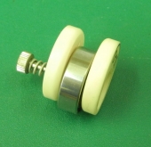 NOS Unused Ampex ATR-100 1/4" Ceramic Supply Bearing Guide Assy. 4030431-A. AP