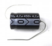 New MIEC 4.7UF 450V 105C Axial Electrolytic Capacitor