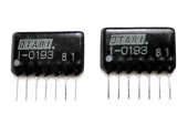 Lot Of TWO Original NOS Unused Otari I-0193 (I-0053) 7-Pin SIP Analog Switch IC's. OS