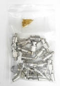 Lot Of 16 NOS Canare BCP-C38 BNC Crimp Coax Connectors. BC