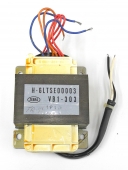 Zebra VB1-303 TR-51 120V Primary, 10/15/24V @ 4 Amp Low Profile Transformer. PR