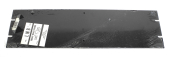 Unused MB 525 PTS 3 RU 5.25" Textured Black Hammertone Rack Filer Panel. UP
