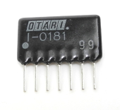 Original NOS Unused Otari I-0181 (I-0051) 7-Pin SIP Analog Switch IC. OS