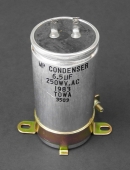 NOS Unused 6.5UF 250VAC Can Type Motor Capacitor For Otari Recorders. OL