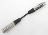 Short 8" XLR Phase Polarity Reverse Cable For Mics, Outboard Gear, Amps, Etc. CC