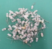 Lot Of 80 NOS Sub Miniature Grain Of Wheat 5-6 Volt 100ma 1/4" x 1/8" Lamps. L2