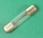 New 6.3V 300ma 1 1/8" Long x 1/4" Diameter Fuse Type Festoon Lamp, Clear Glass. L2