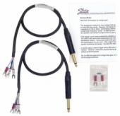 12" Adapter cable kit  Lugs-TS for UREI LA2A LA3A 1176