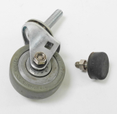 NOS Caster Wheel and Rubber Foot For EMT 250 And 251 Digital Reverbs. EX