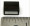 USED Rectangular Black & Silver Switch Cap for...